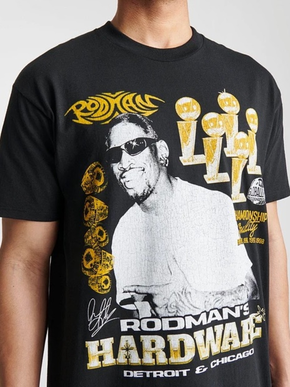 Dennis Rodman Hardware Collector Graphic T-Shirt